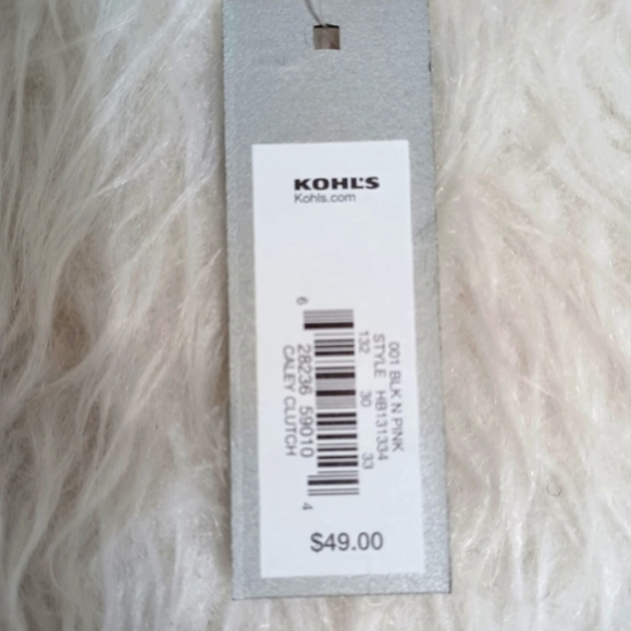 Apt. 9 black and pink clutch - Picture 6 of 8